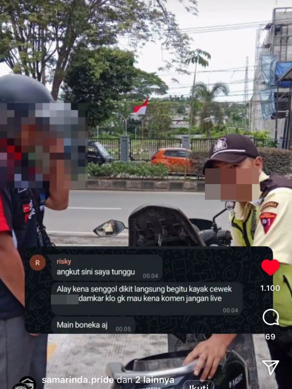 Pemuda ini ejek pekerjaan damkar, endingnya langsung ditantang oleh petugas dengan cara tak terduga