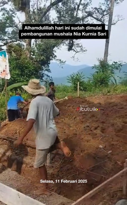 Kisah kematian Nia penjual gorengan sempat viral, sampai dibuatkan musala, kini mangkrak, 9 potretnya