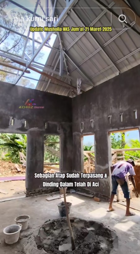 Kisah kematian Nia penjual gorengan sempat viral, sampai dibuatkan musala, kini mangkrak, 9 potretnya