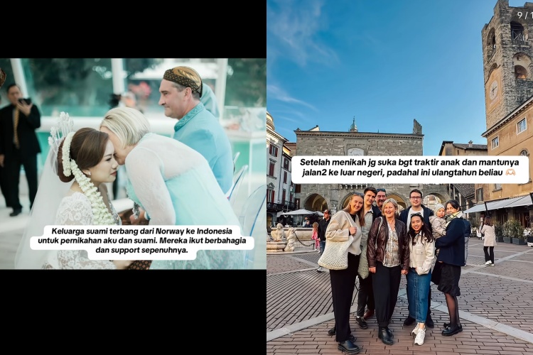 Nggak ada drama diospek, wanita ini cerita masa pengenalannya dengan mertua bule, royalnya bikin iri