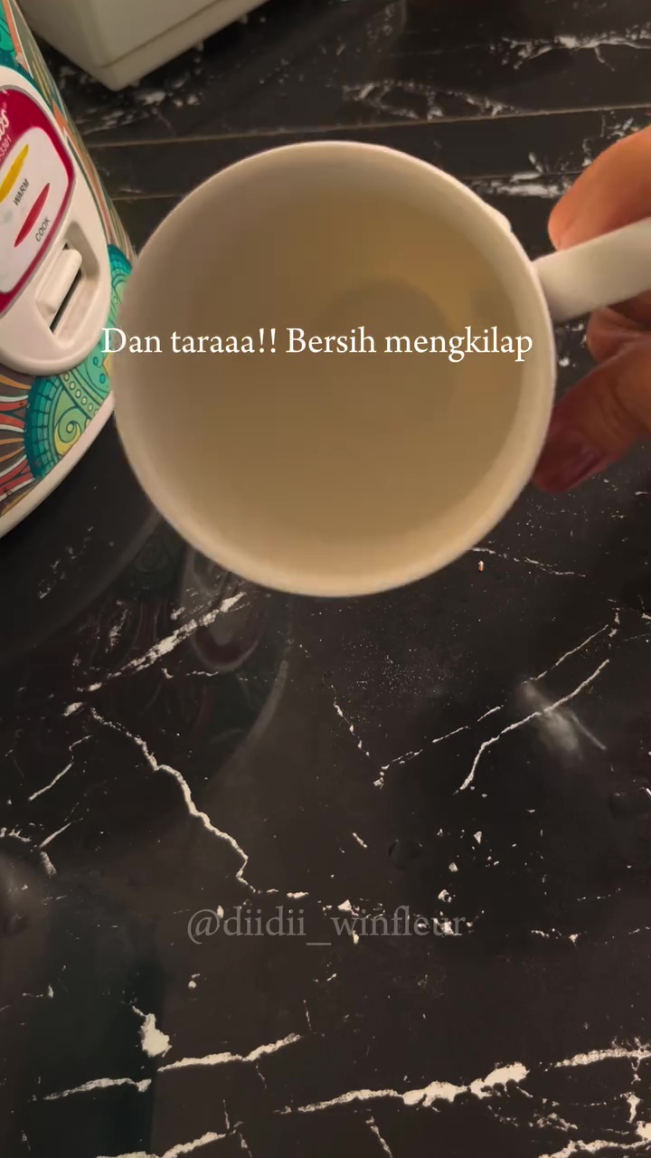 Noda teh dan kopi bikin gelas berkerak, begini cara mencucinya biar mengilap lagi