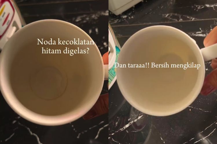 Noda teh dan kopi bikin gelas berkerak, begini cara mencucinya biar mengilap lagi