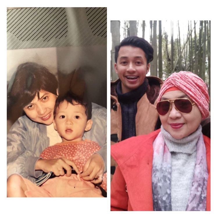 Sama-sama jadi artis, ini potret lawas 9 seleb bersama orang tua, Aminah 'Mak Nyak' syuting bareng ibu