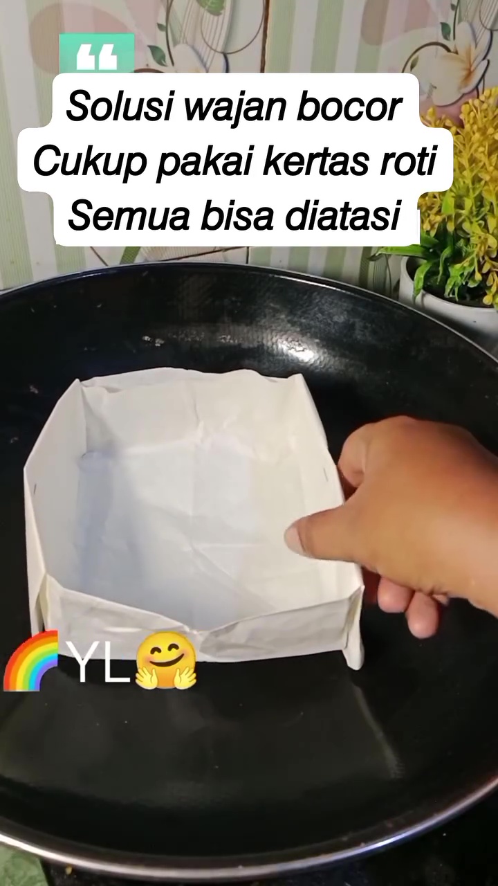Punya wajan bolong jangan langsung dibuang! Ini solusi praktis biar bisa dipakai menggoreng makanan