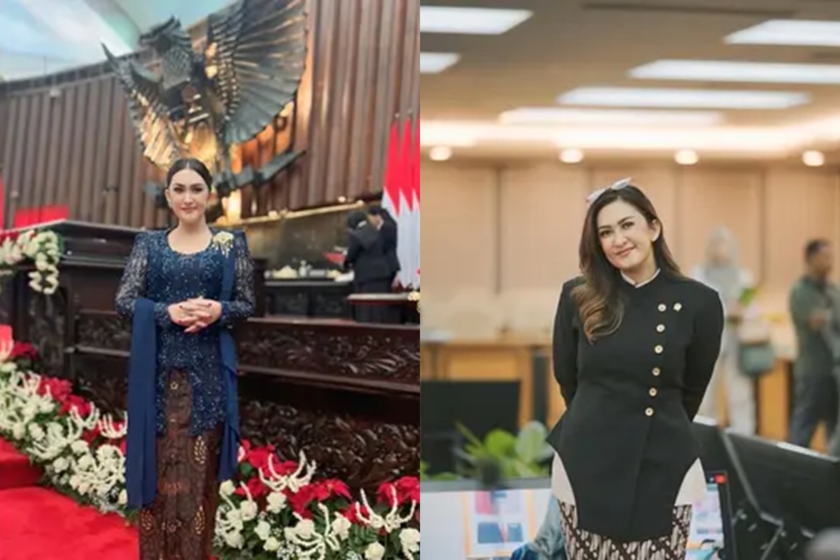 7 Gaya Nafa Urbach pakai kebaya di berbagai momen spesial