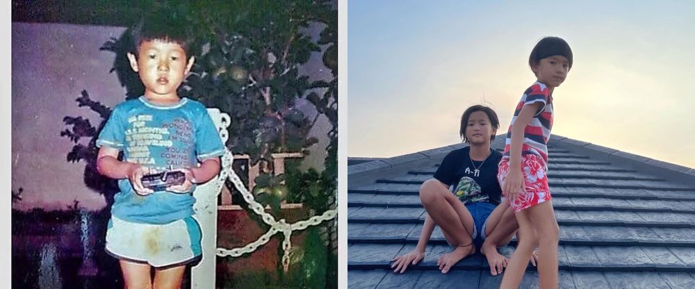 Wajahnya sulit dibedakan, ini potret masa kecil 9 pelawak dan anaknya, paras Sule dan Adzam kembar