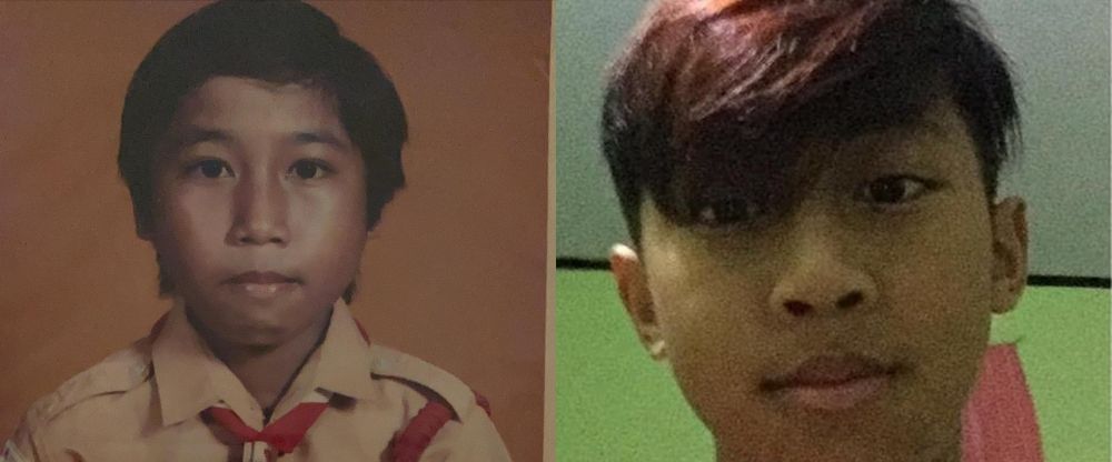 Wajahnya sulit dibedakan, ini potret masa kecil 9 pelawak dan anaknya, paras Sule dan Adzam kembar