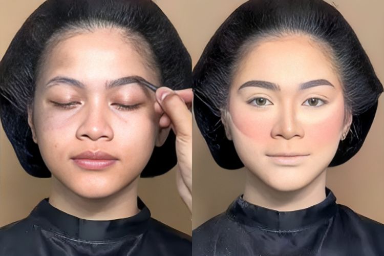 Bikin alis rapi tanpa dicukur, MUA ini punya trik cepatnya dalam 2 menit, hasil rapi antingeblok