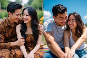 100 Kata-kata cinta lucu bikin baper terbaru 2025, romantis tapi kocak