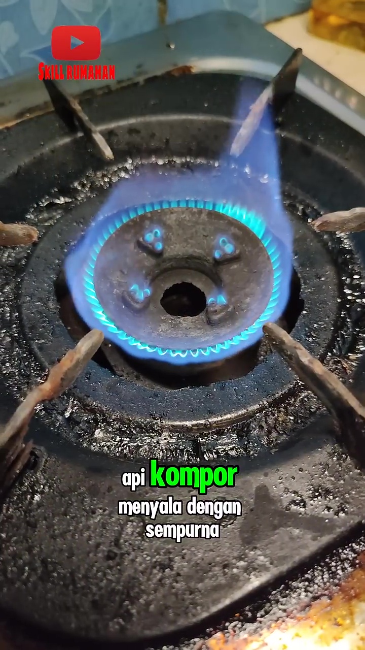 Api kompor kurang besar? Ini cara mengatasinya agar lebih besar cuma pakai cuka, begini caranya