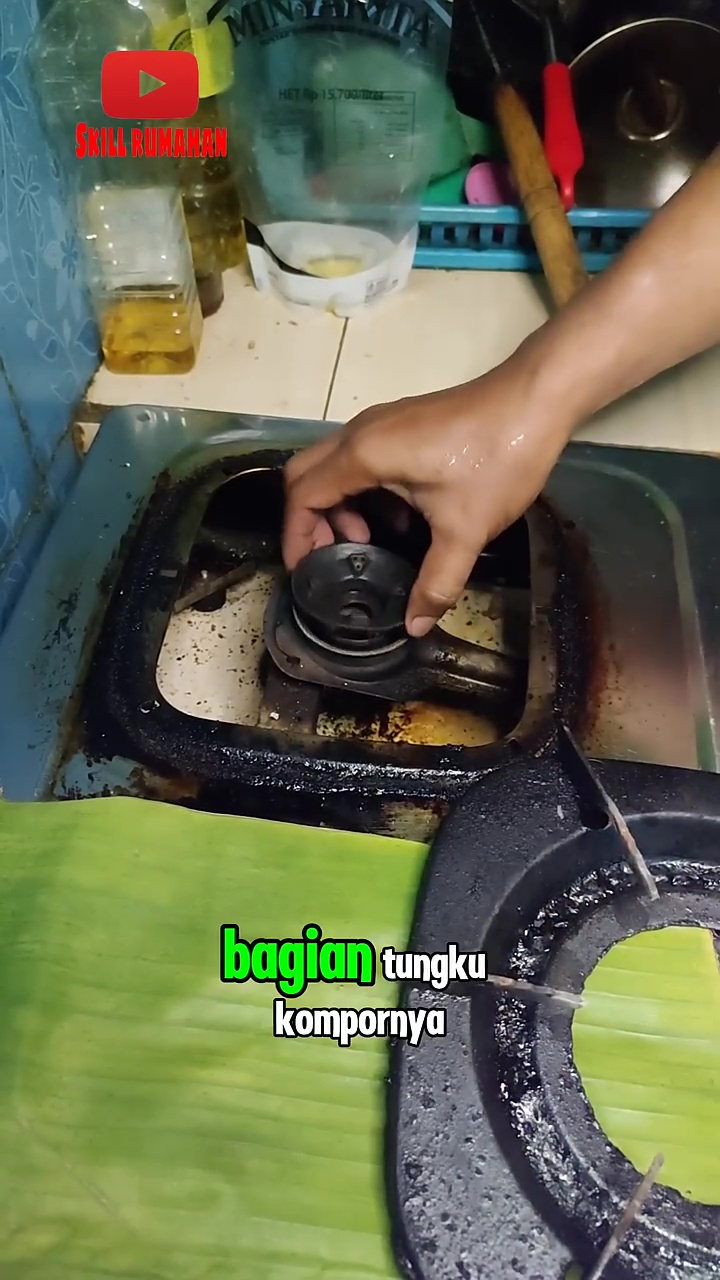 Api kompor kurang besar? Ini cara mengatasinya agar lebih besar cuma pakai cuka, begini caranya