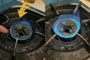 Api kompor kurang besar? Ini cara mengatasinya agar lebih besar cuma pakai cuka, begini caranya