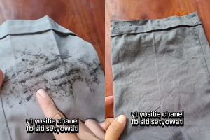 Baju terkena noda oil hitam? Jangan langsung dicuci, ini cara menghilangkannya pakai 1 bahan dapur