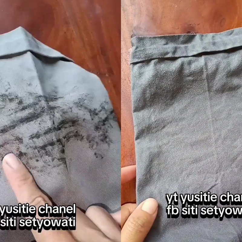 Baju terkena noda oil hitam? Jangan langsung dicuci, ini cara menghilangkannya pakai 1 bahan dapur