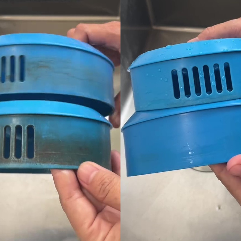 Siapa sangka, tutup teko plastik yang menghitam bisa cerah lagi hanya dicuci dengan 1 bahan ini