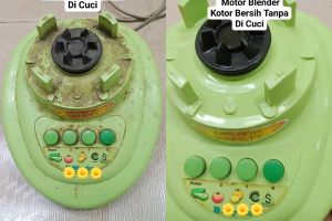 Jangan asal cuci! Inilah cara aman bersihkan mesin blender lama yang berkerak bermodal 2 bahan dapur