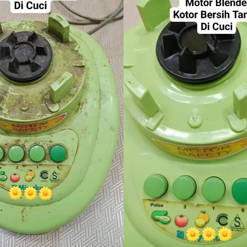 Jangan asal cuci! Inilah cara aman bersihkan mesin blender lama yang berkerak bermodal 2 bahan dapur