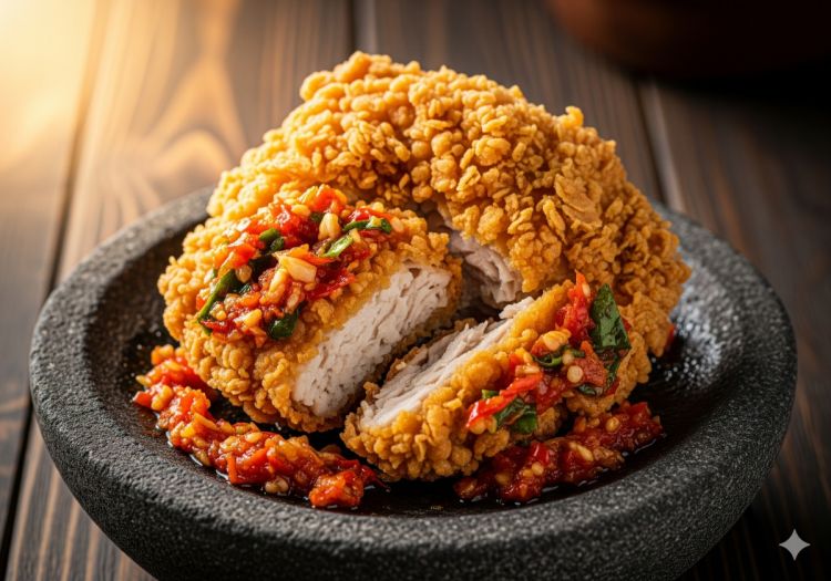 Cuma 3 langkah! Resep ayam geprek praktis untuk anak kost dan pemula