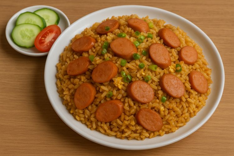 Resep nasi goreng sosis simpel dan enak, menu andalan praktis anak kost