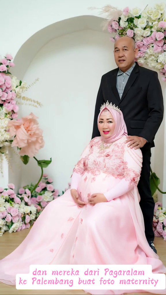 Bahagianya nular, ini 7 potret maternity shoot pasutri yang baru dikaruniai anak usai 17 tahun menikah