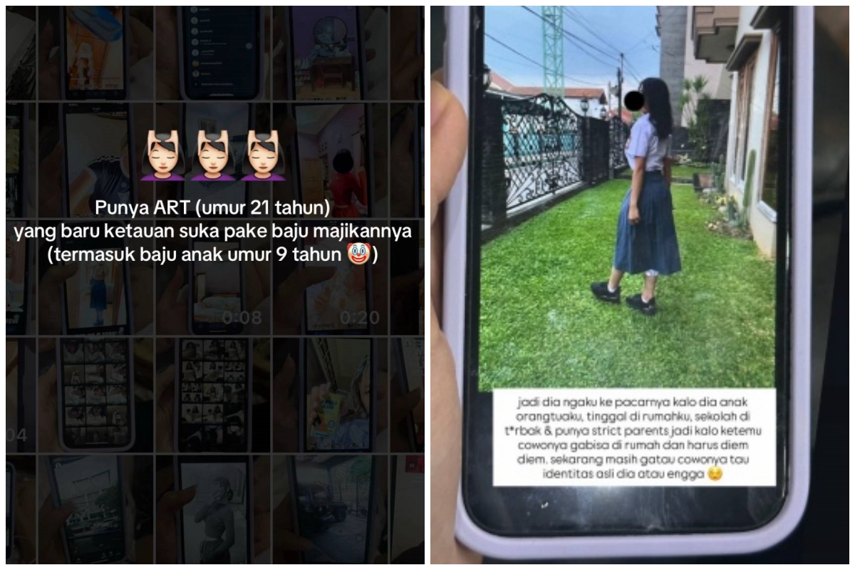 Demi cari validasi sampai buat identitas palsu, viral ART suka pakai baju majikannya, begini endingnya