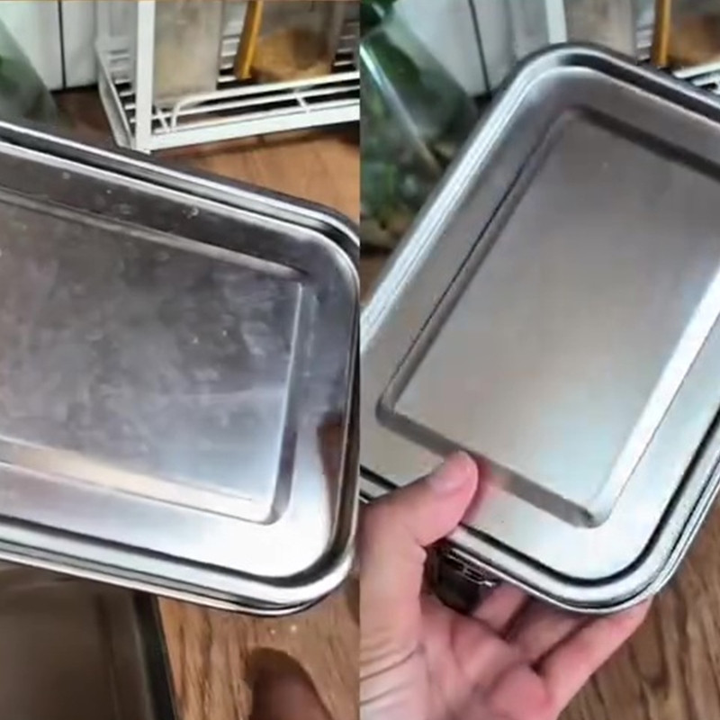 Punya perabot stainless steel tapi penuh bercak air? Coba atasi dengan cara ini supaya glowing lagi