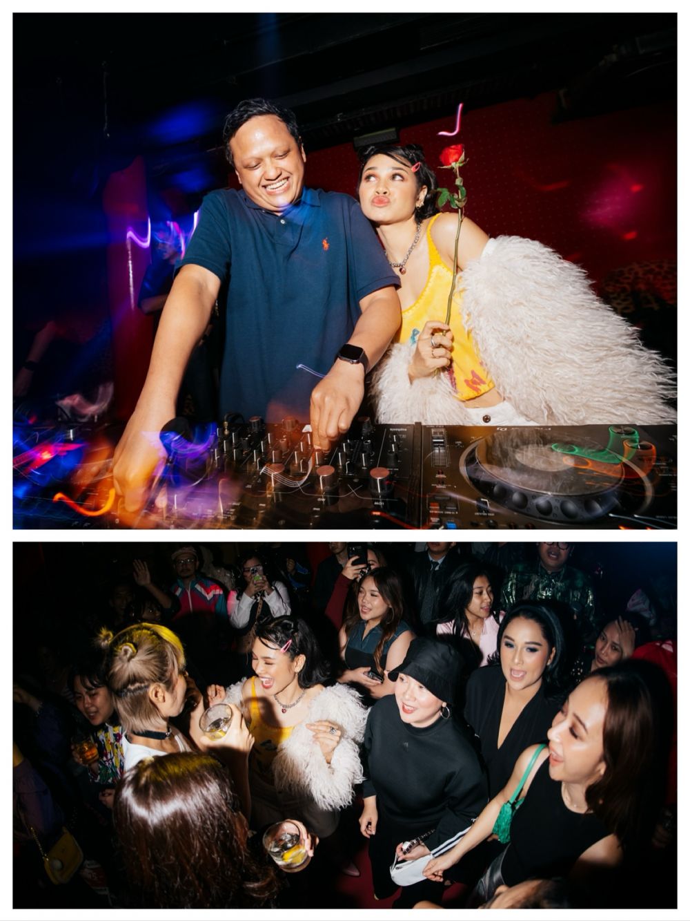 7 Potret meriah perayaan ulang tahun Andien ke-40 yang mengusung konsep Y2K, balik jadi MTV Star