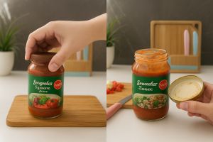 Trik jitu buka tutup jar kaca tanpa ribet, cuma pakai pisau