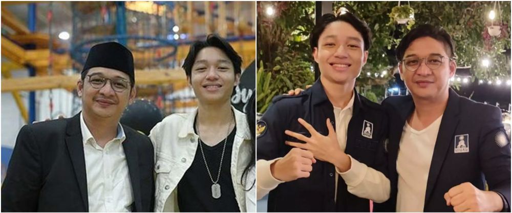 Potret 9 vokalis bareng putranya ini sering dianggap kakak-adik, padahal selisih usainya puluhan tahun