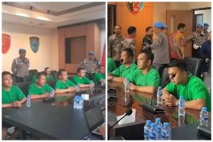 Propam rilis tampang 7 anggota Brimob yang lindas driver ojol Affan Kurniawan