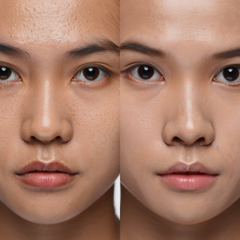 Cara cepat menyamarkan pori-pori dengan makeup, rahasia kulit halus tanpa ribet