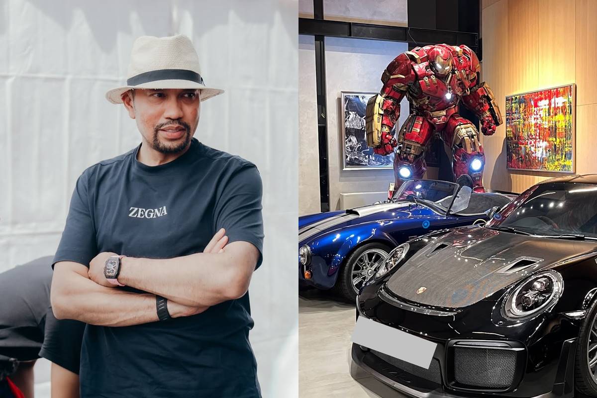 Detik-detik rumah Ahmad Sahroni digeruduk massa, kaca mobil pecah sampai patung Iron Man dibawa keluar