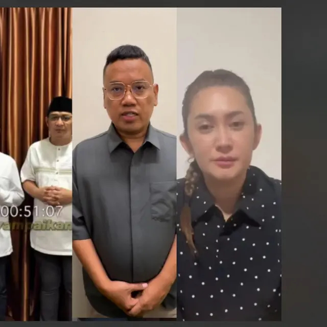 Permintaan maaf terbuka Eko Patrio, Uya Kuya, dan Nafa Urbach, kompak ungkap penyesalan