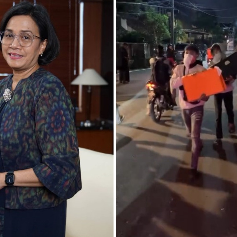 10 Potret kondisi rumah Sri Mulyani usai dijarah massa dua kali, porak poranda, perabot berceceran