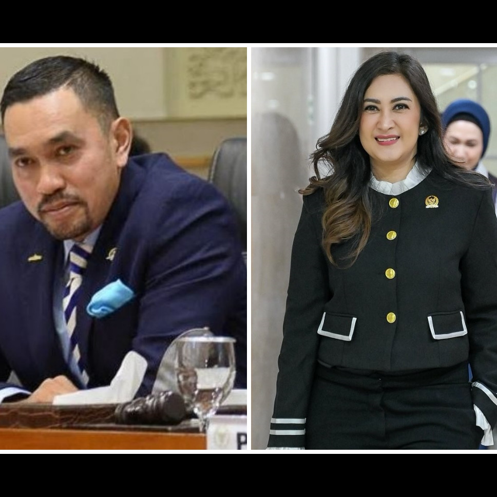 Ahmad Sahroni dan Nafa Urbach dinonaktifkan dari anggota DPR