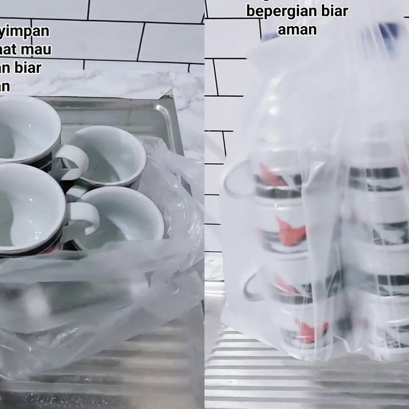 Ingin bawa cangkir saat bepergian? Coba gunakan 1 sampah dapur ini biar lebih aman dan antipecah