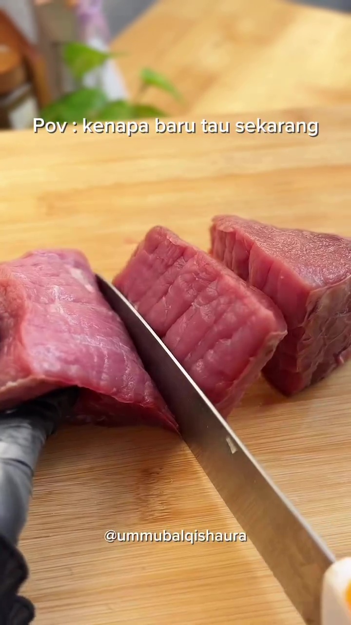 Rahasia ampuh membuat daging cepat empuk tanpa direbus, auto lembut cuma pakai 1 jenis tepung ini