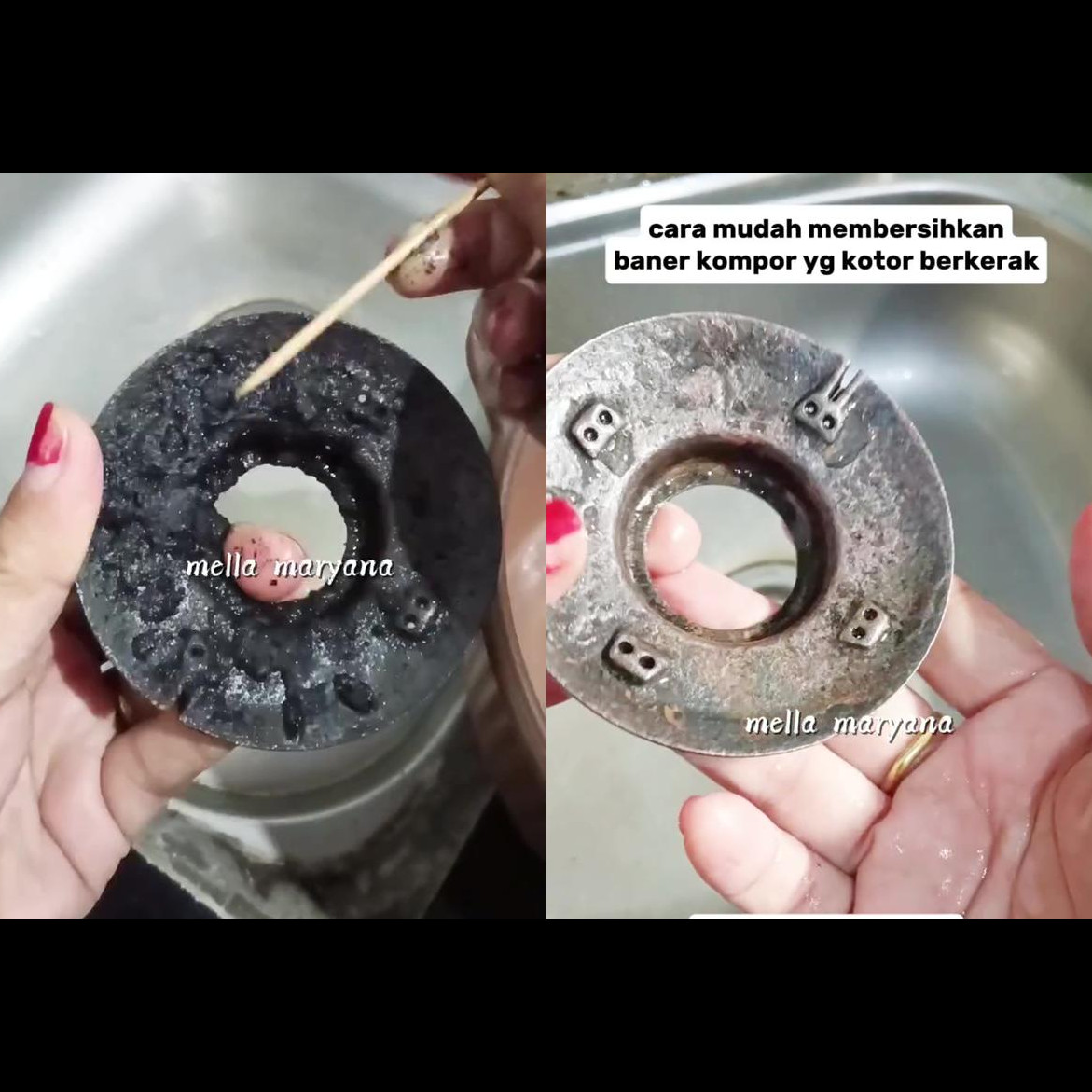Kerak gosong bikin burner kompor gas dekil, segera rendam dengan cairan ini agar mudah dibersihkan