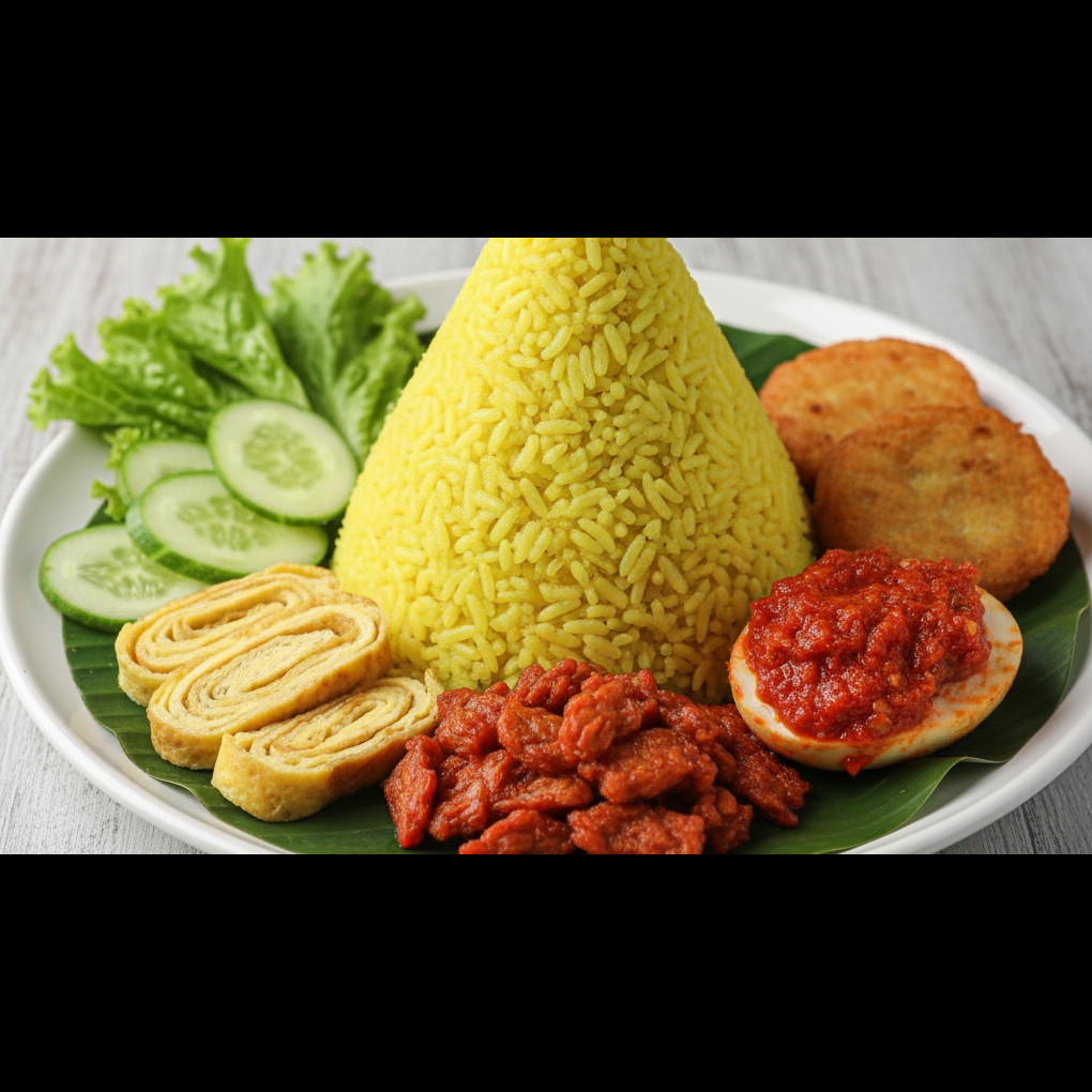 5 Resep nasi kuning tanpa santan, nggak kalah gurih, wangi, dan praktis banget