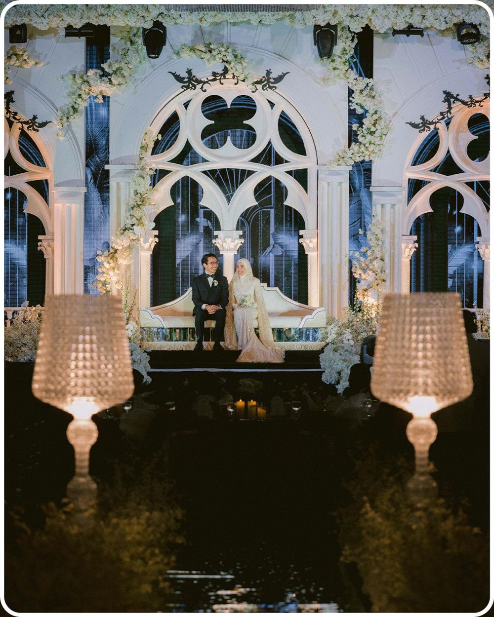 Siti Nurhaliza mantu, ini 9 potret mewahnya pernikahan putra sambungnya Aazief Khalid