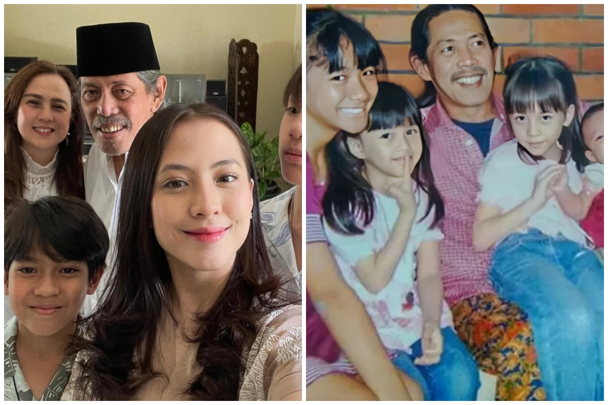 Acil 'Bimbo' meninggal dunia, ini 7 potret kenangannya bersama sang cucu Adhisty Zara dan Hasyakyla