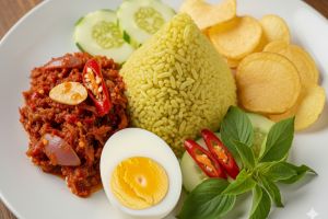 Resep nasi kuning Manado anti gagal, lengkap dengan cara bikin cakalang rica yang medok