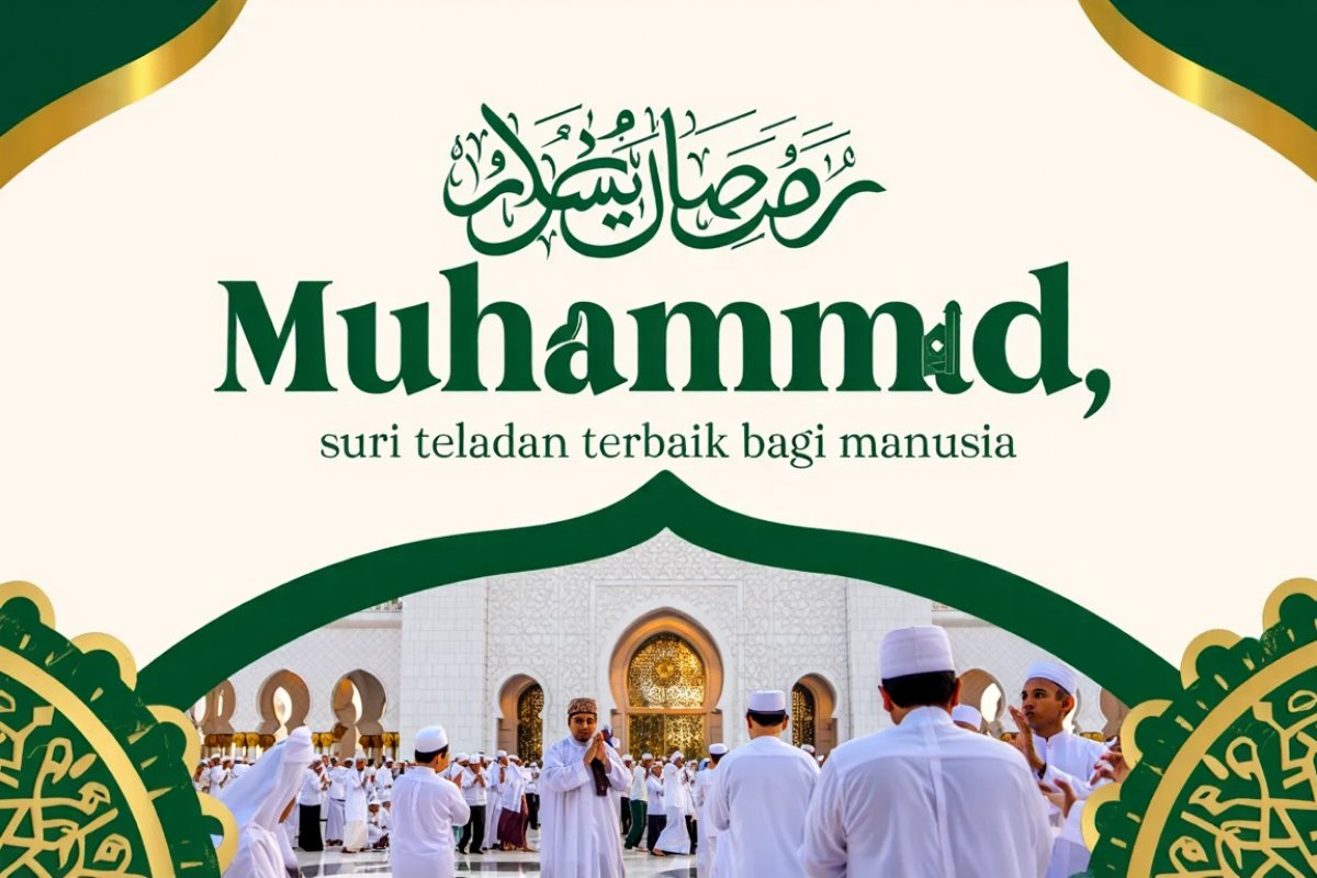 100 Ide kata-kata famplet Maulid Nabi Muhammad SAW 2025, cocok untuk acara peringatan