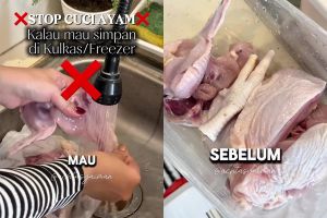 Masih penasaran, kenapa daging ayam tak boleh dicuci sebelum disimpan? Ini 3 alasan utamanya