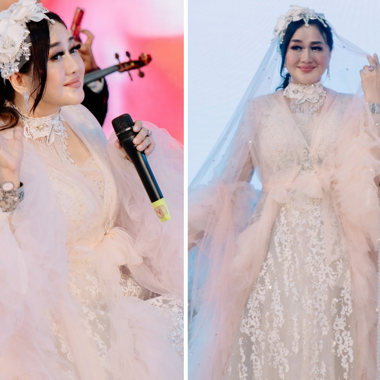 Paramitha Rusady pesta ulang tahun ke-59, acaranya dirayakan bak pesta pernikahan, ini 9 potretnya