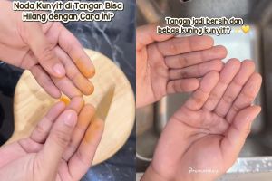 Tak perlu panik! Noda kunyit di jari tangan auto hilang dalam 1 menit cuma pakai 1 bahan rumahan ini
