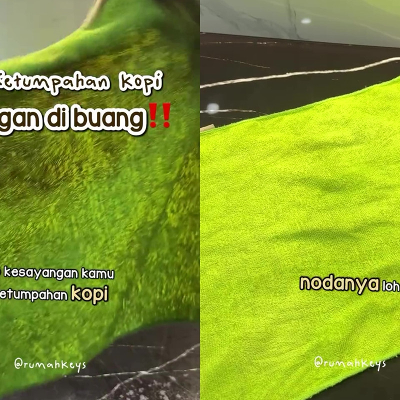 Lap dapur ketumpahan kopi jadi dekil? Begini cara mencucinya biar bersih lagi seperti baru