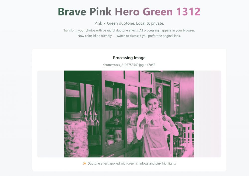 Cara Ikut Tren Foto Profil Pink dan Hijau 'Brave Pink & Hero Green' di Instagram dan FB, gampang kok!