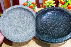 Tak perlu lagi direndam berjam-jam, ini cara praktis bersihkan cobek batu baru agar aman dipakai