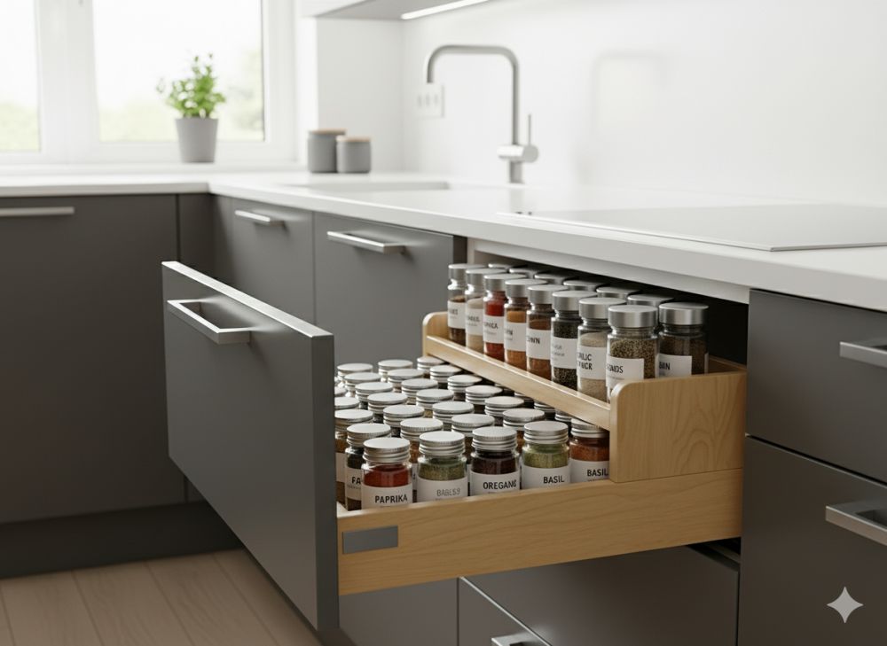 7 Ide desain dapur minimalis ukuran kecil biar tetap estetik dan muat banyak